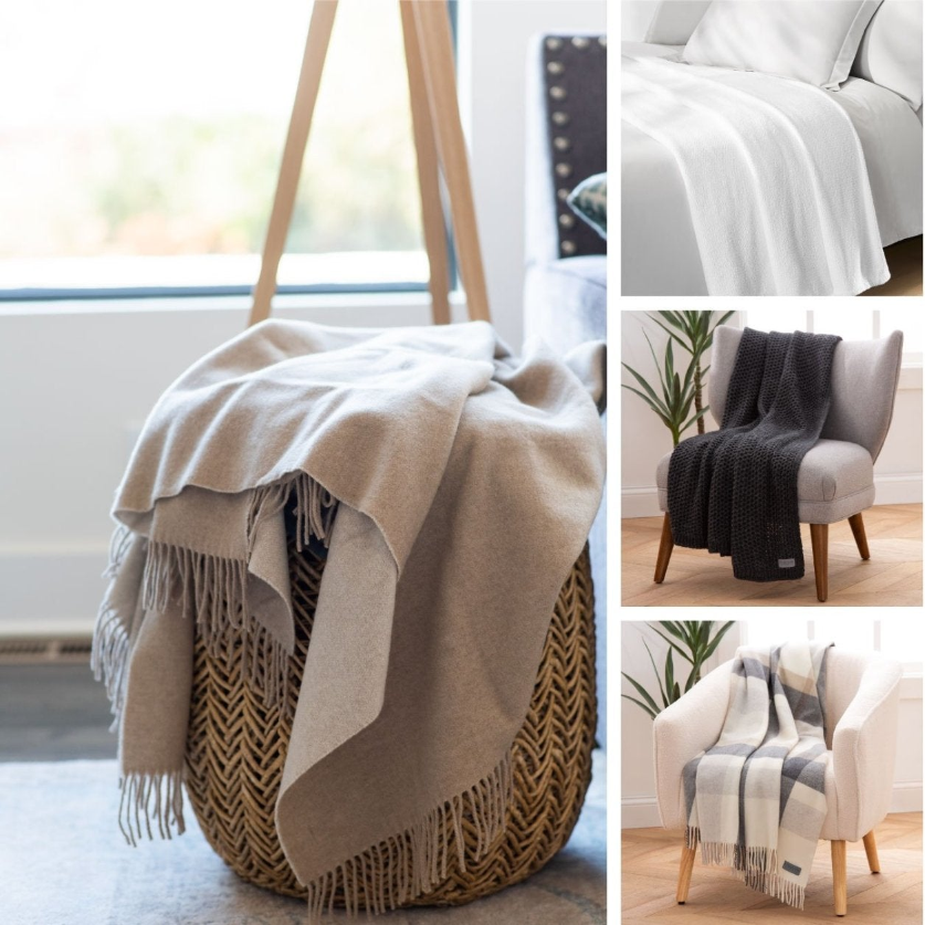GET TO KNOW OUR BLANKETS & THROWS